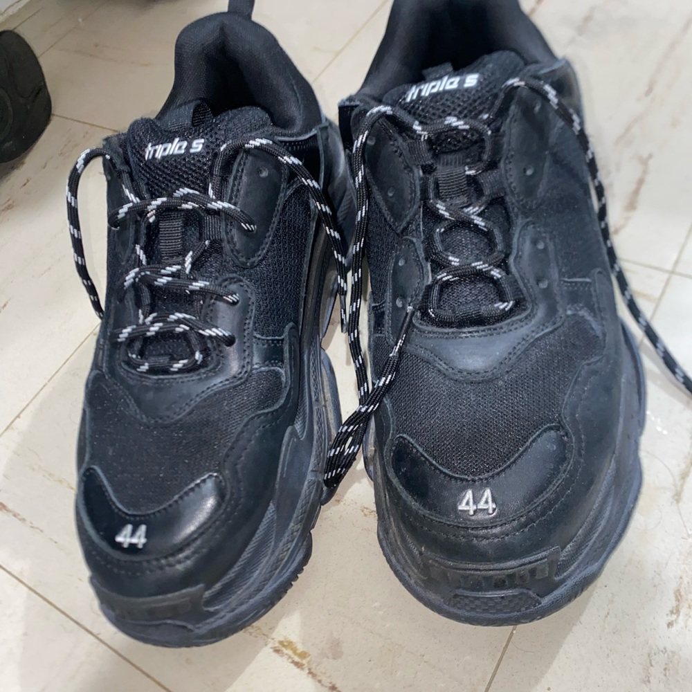 Balenciaga Triple S Black Sneakers